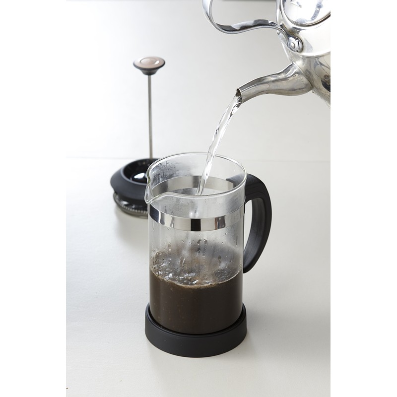 Trudeau French 1-Liter Coffee Press, Black, 1 Liter
