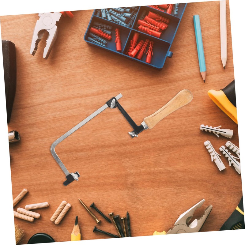Angoily U-shaped Bow Saw Handle Lightweight and Compact Hacksaw for