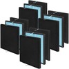 FCFMY 4 Packs 10L Pro Replacement Filters Set Compatible with