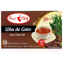 PeruChef te Uña de Gato | Cats claw 20 Tea bags