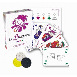 WILSON JEUX - La Batârde - Card Game and Fold - Original and Subtle Mix of Belotte, Bridge, Whist and Tarot - for 3 to 8 Players - 7257