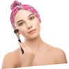 2 Piezas Toalla de Microfibra para Cabello de Diseño de