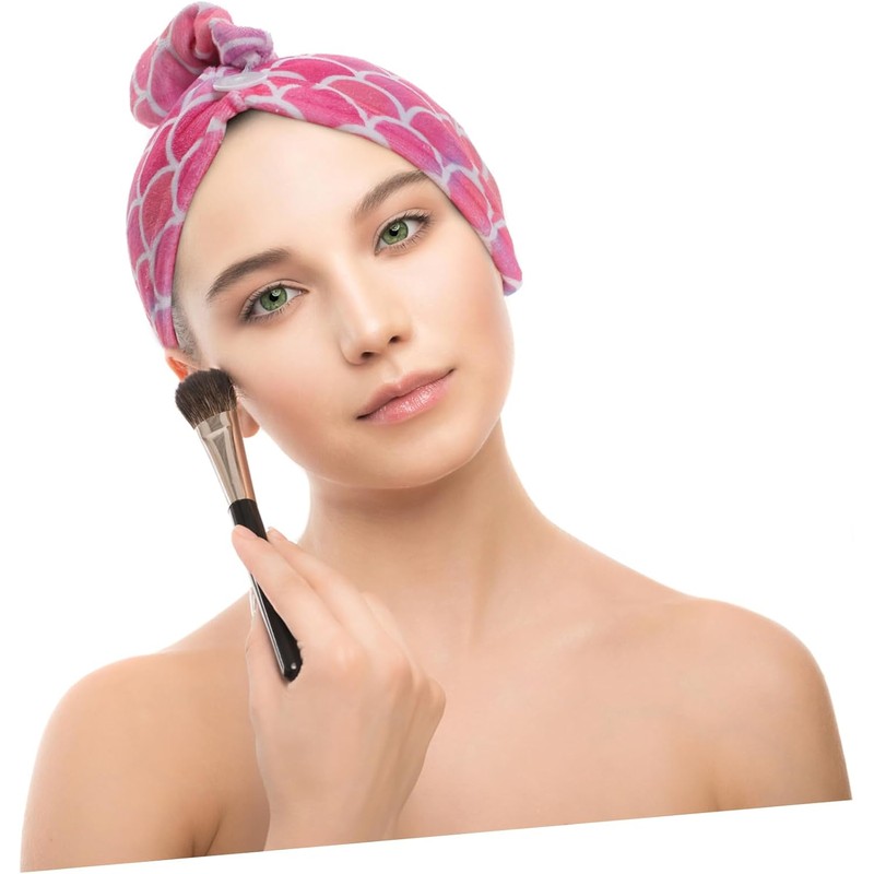 2 Piezas Toalla de Microfibra para Cabello de Diseño de