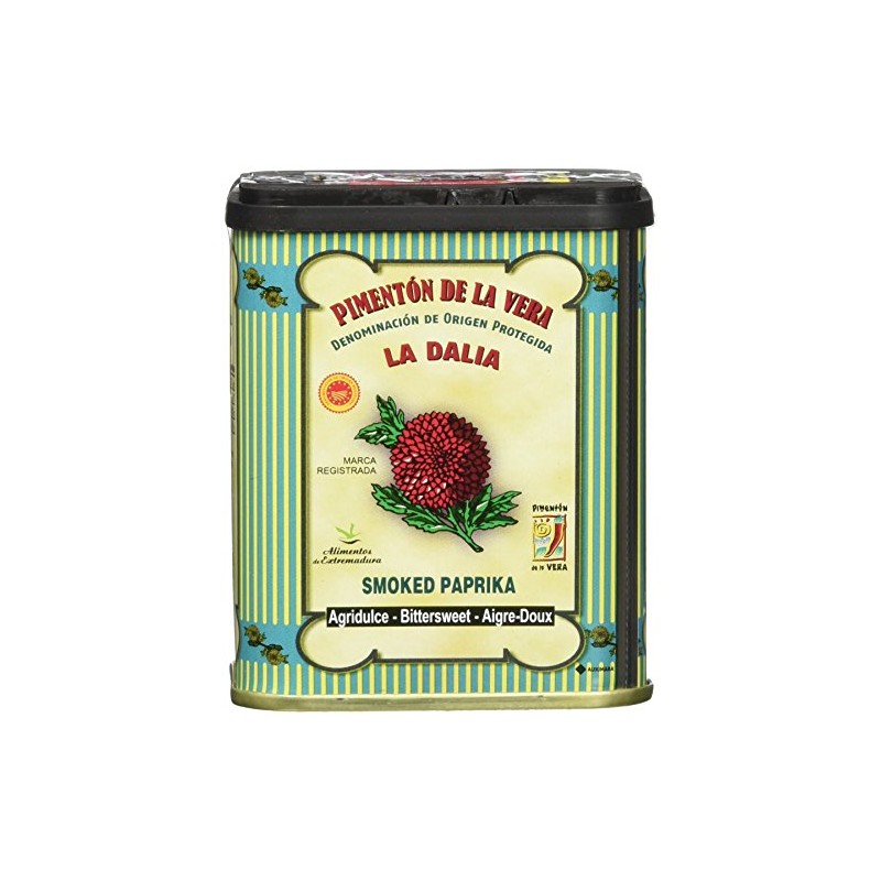 La Dalia Smoked Paprika Trio from Spain, Hot, Sweet &