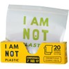 I Am Not Plastic ST144020 Pack of 20 Hermetic Bags,
