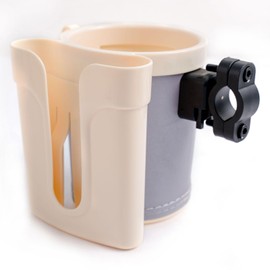 Bike Cup Holder Handlebar Cruiser with Cell Phone Holder Key Holder for Bicycle Motorcycle Scooter Boat Yellow