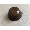 Kadette 1930s Brown pointer radio knob fits 1/8 inch shaft