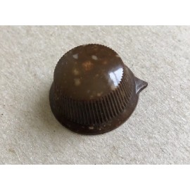 Kadette 1930s Brown pointer radio knob fits 1/8 inch shaft set screw Kadette 150, etc.
