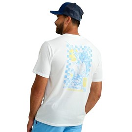 HUK Mens Fishing Graphic Tee, Performance Short Sleeve, Quick-Dry, Wando - White, X-Large