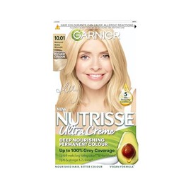 Garnier Nutrisse Permanent Hair Dye, Natural-looking, hair colour result, For All Hair Types, 4.3 Dark Golden Brown