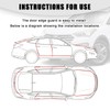 Xiqaler 16.4Ft(5M) Car Door Edge Guards, U-Shaped Auto Door Entry