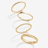 14K Gold Filled Rings for Women Non Tarinish |Stackable Ring