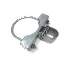 Pressed Steel Industrial Griptite Bulldog Hinge for Chain Link Gate - (2 Sets Pack) (6-5/8")