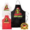 Print Deluxe Grinch Funny Printed Apron | Grinchmas | Chef