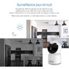RIINO Indoor WiFi Surveillance Camera, Full HD 2MP, Baby Phone