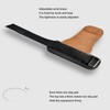 2PCS Weight Lifting Grips with Wrist Straps Cowhide SBR Full