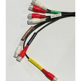 MAS PIONEER DMH-240EX DMH240EX RCA Front/Rear/Sub/Rear Camera In/Rear Monitor Out