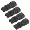4Pcs IEC320 C14 to IEC320 C15 Power Adapter IEC320 C14