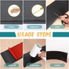 Frienda Flexible Baseboard Molding Trim Peel and Stick Vinyl Wall