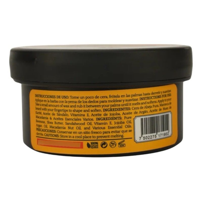 Mel Bros Co Cera De Abeja Para Barba 3oz Suavidad