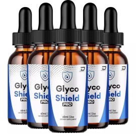 Glyco Shield Pro (5 Pack) Glyco Shield Drops Healthy Formula – Glyco Shield Drops All Natural