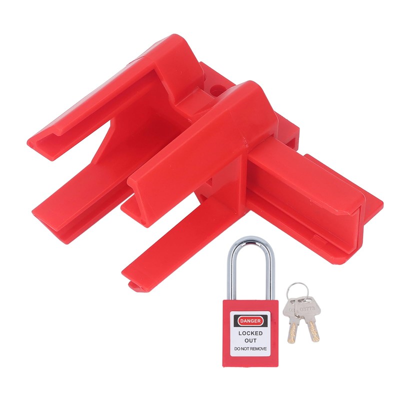 Ball Valve Locking Safety Lock Set 38mm DN50 DN8 For