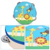 YUANHONGJIAN Tambourine Baby Tambourine Cartoon Hand Held Drum Portable Tambourine