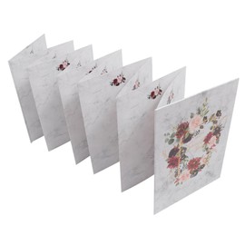 Ciieeo Leaf Pattern Guest Book for Wedding Registry Sign Message Attendance Book for Ceremony