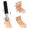 Zhitaoxun Copper Welding Spoon Welders Helper,3 pcs Copper Paddle Backer,Copper