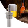 1/2" MPT Oxygen Stone 1/4'' Barb Inline Carbonation Aeration Homebrew