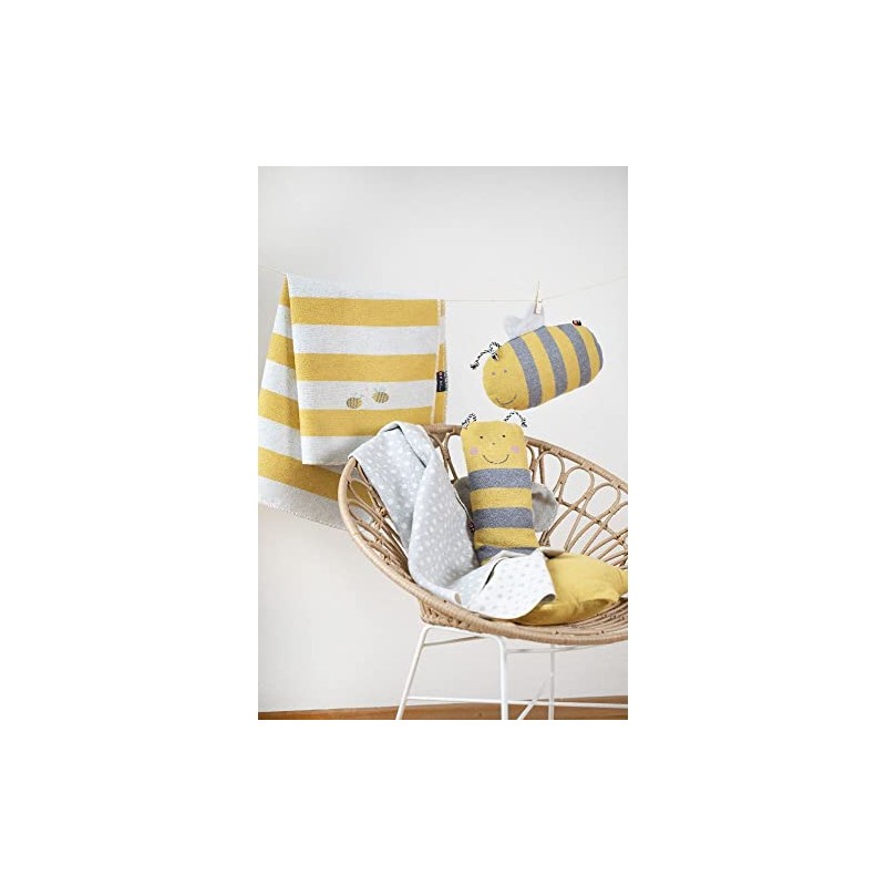 David Fussenegger Baby Blanket Juwel in the Doll 'Bee' 70