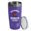 Snowboarding Purple Edition Viking Tumbler 20oz - Black diamond -