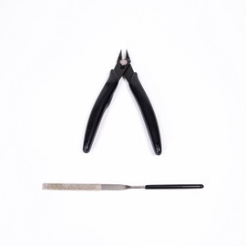 Basic Cutters Tool Kit, Metal DIY Model Bending Tool Set, 3D Metal Puzzle Assembly Tools Included 8-Piece Tool Set, Great Assistant for 3D Metal Puzzle Assembly Metal-Time.