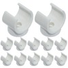 12PIC 1 Inch PEX Clips, 25 mm Pipe Hangers, PEX
