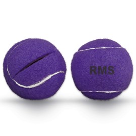 RMS Walker Glide Balls - A Set of 2 Balls with Precut Opening for Easy Installation, Fit Most Walkers (Purple)