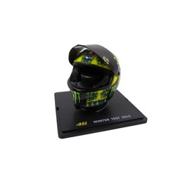 OPO 10 - Valentino Rossi Moto GP Winter Test 1/5 Scale Helmet 2015 Season Compatible with Yamaha YZR-M1 - CR043