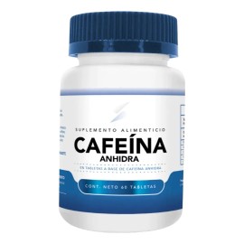 Essentials Cafeina 200 Mg 60 Tabletas Sabor Sin sabor
