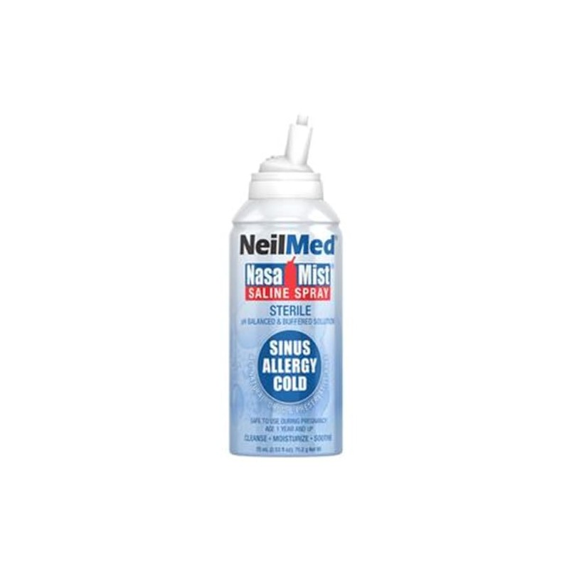 NeilMed NasaMist Isotonic Saline Spray 75 ml (Pack of 1)