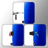 AIEX 4pcs PVC Bulkhead Fitting, Double Threaded Bulkhead Water Tank