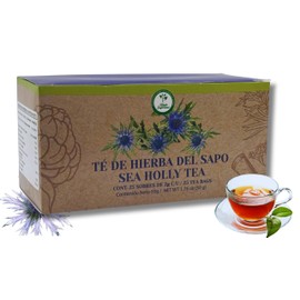 Té de Hierba del Sapo (Mexican Thistle Tea) - 25 Bags - 100% Natural, Vegan - Hecho en Mexico