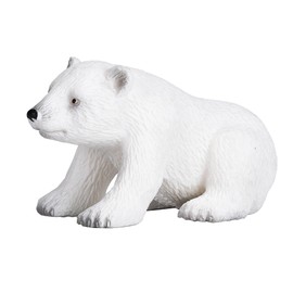 MOJO Polar Bear cub Sitting Toy Figure