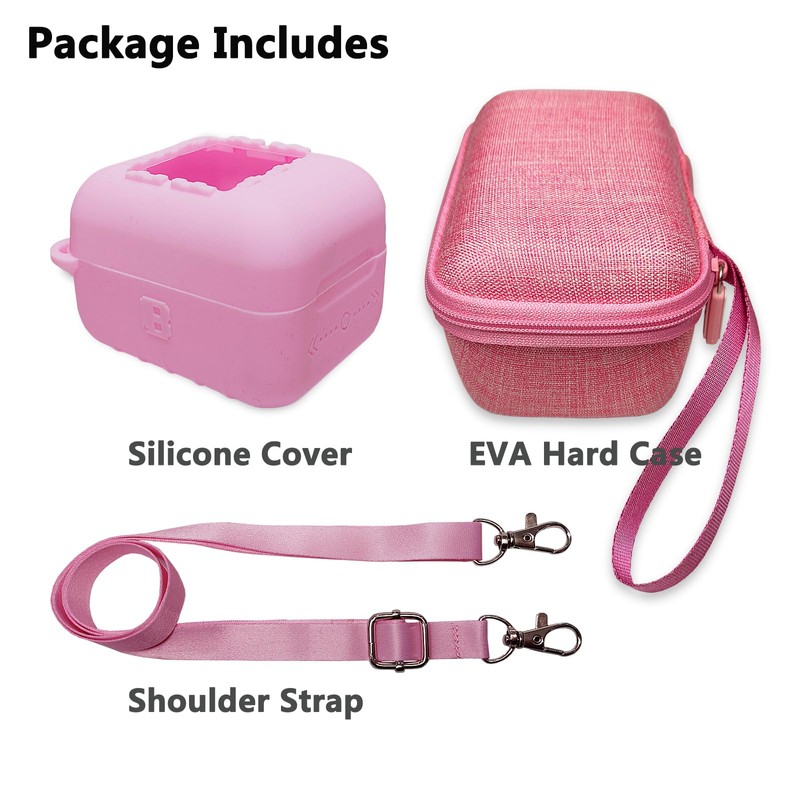 JCHPINE Hard Carrying Case and Silicone Cover for Bitzee Interactive