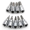 Rowiz 9 Pcs 3/8 Inch Drive Hex Bit Sockets Set,