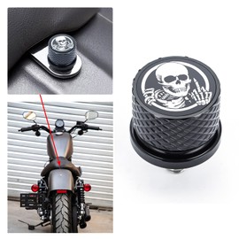 Bravema Motorcycle Seat Bolt Screw Hard Anodized Fender Seat Bolt Screw Fit for Harley 1996-2020 CVO Electra Glide Street Glide Sportster Touring Softail Dyna (Style E)