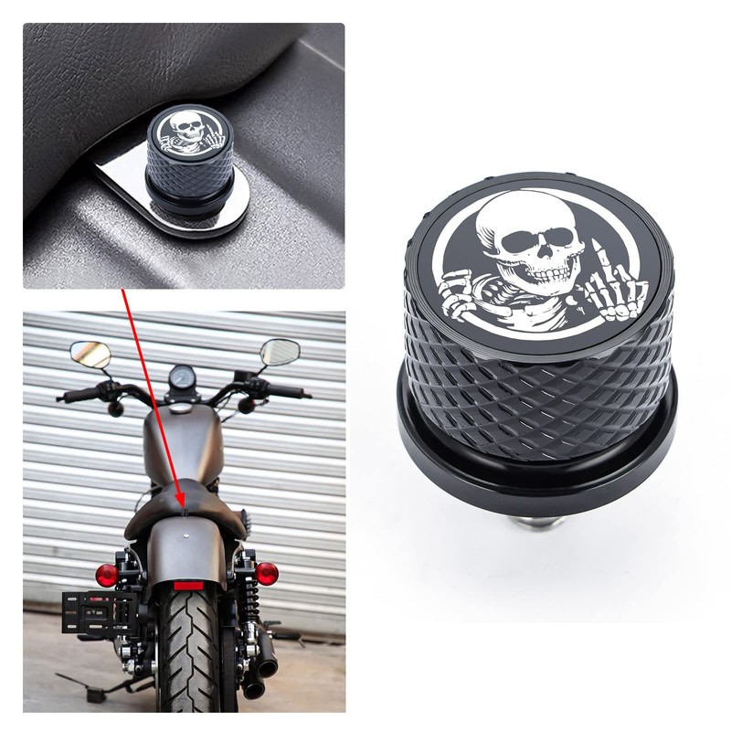 Bravema Motorcycle Seat Bolt Screw Hard Anodized Fender Seat Bolt