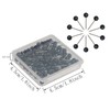 AnMiao Star 1/8 Inch Map Tracks, Push Pins Plastic Round