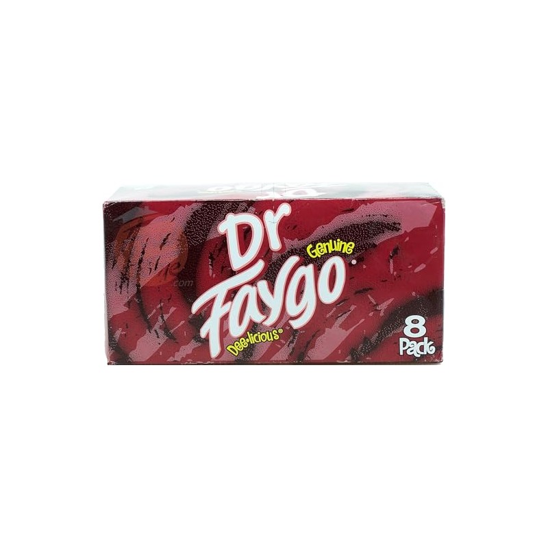 Dr. Faygo! flavor soda pop, 12-fluid ounce cans, 8-pack in