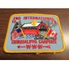 2nd International 1979 Chinqualippa Camporee Pocket Patch     COV4