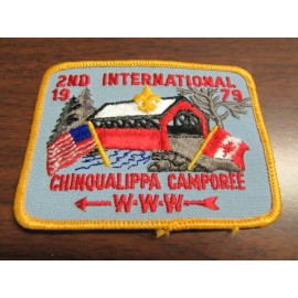 2nd International 1979 Chinqualippa Camporee Pocket Patch     COV4