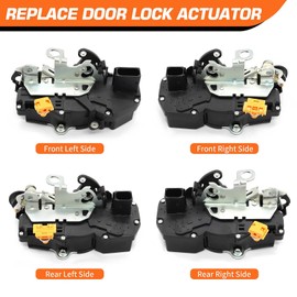 Aspaton 4Pcs Front & Rear Door Lock Actuators Compatible with Sierra Yukon Silverado Tahoe 2007-2009 931-304 15785123